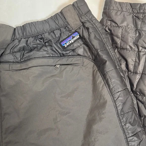 Patagonia Men's Black Quilted Nano Puff Pant - Picture 5 of 7